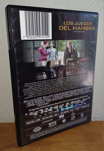 Dvd Los Juegos Del Hambre - The Hunger Games (Usado)