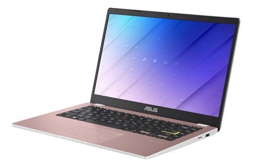 Imagen 2 de 6 de Notebook Asus VivoBook E410MA rosa táctil 14", Intel Celeron N4020 4GB de RAM 128GB SSD, Intel UHD Graphics 600 60 Hz 1366x768px Windows 10 Home