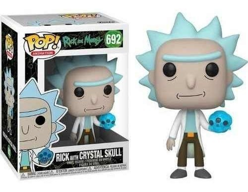 Pop! Funko Rick Com Caveira De Cristal #692 | Rick & Morty