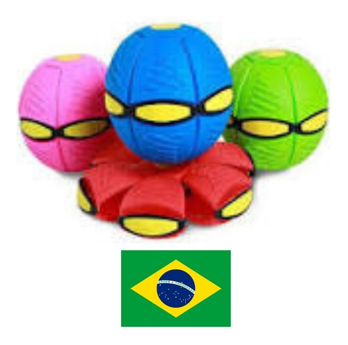 Imagem 1 de 9 de Bola Ufo Disco Voador Com Led