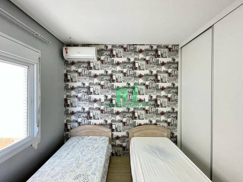 Imagem 20 de 30 de Apartamento Frente Mar, Reformado E Decorado, 3 Dormitórios Sendo 3 Suítes, 1 Vaga De Garagem, Pitangueiras, Guarujá/sp - Ap2743
