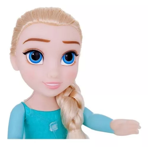 Boneca da Elsa Frozen Viagem Articulada Detalhes Delicados 37cm +De 3 Anos  Mimo Toys - 6485 - Distribuidora Tropical Santos