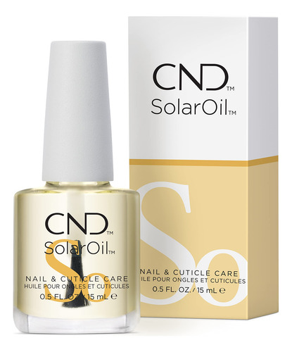 Aceite Fortalecedor De Uñas Y Cuticulas, Cnd Solaroil Yellow