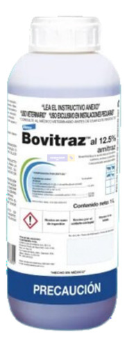 Bovitraz Amitraz Bayer 1 Lt Garrapatacida, Acaros Sarna