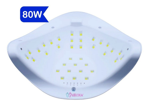 Imagem 4 de 4 de Cabine Led Uv 80w Fibra Vidro Prep Oleo Cuticula