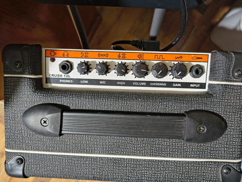 Amplificador Orange Crush 12lt Negro (Usado)