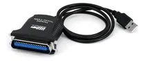 Comprar Cable Usb A Paralelo Lpt1 36 Pines P\u002Fimpresoras Color Negro