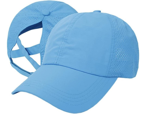 Cross Hat - Gorra De Béisbol Para Mujer, Diseño De Coleta