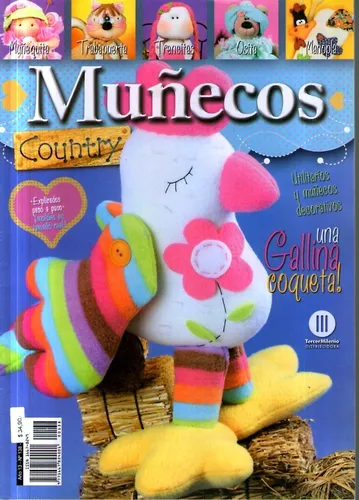 Mu ecos Country Soft Tela Lote X 10 Revistas Con Moldes MercadoLibre