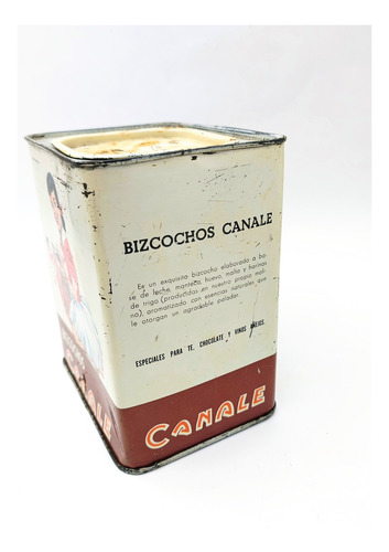 Lata Galletitas Canale Litografiado (exc Estado) - Cocina (Usado)