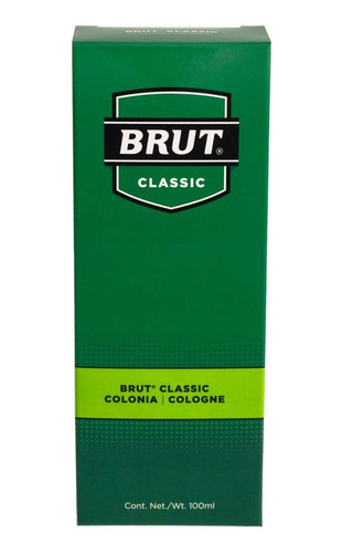 Colonia Brut Classic 100ml, Con Atomizador, Original.