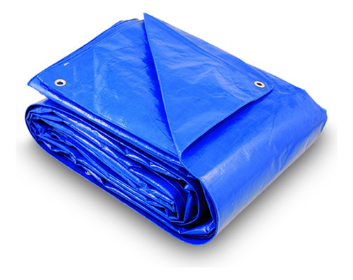 Lona Azul Impermeável Cobertura Multiuso 300 Micras 2x2m