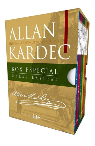 Box Especial Obras Básicas - Allan Kardec - Ide