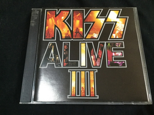 Kiss Alive 3 Cd D8