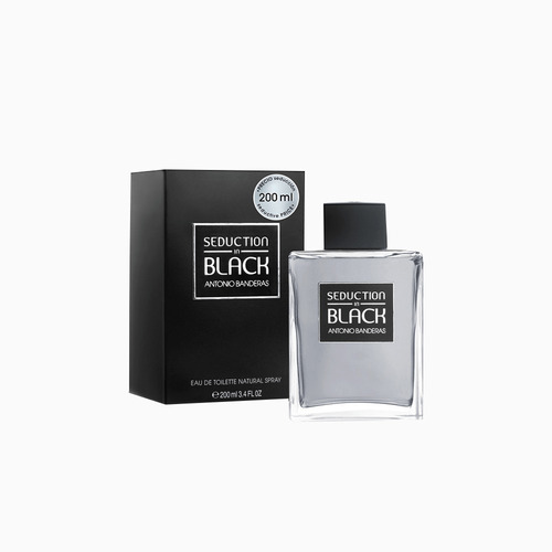 Imagen 4 de 4 de Perfume Banderas Black Seduction EDT Para Hombre EDT 200 ml para hombre