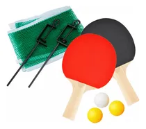 Comprar Set Ping Pong En Blister 2 Paletas 3 Pelotas Red - Sportex