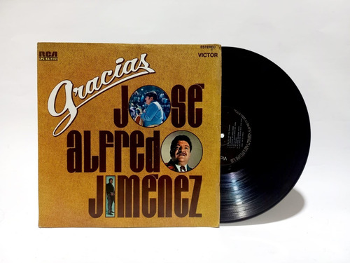 Disco Lp Jose Alfredo Gimenez / Gracias