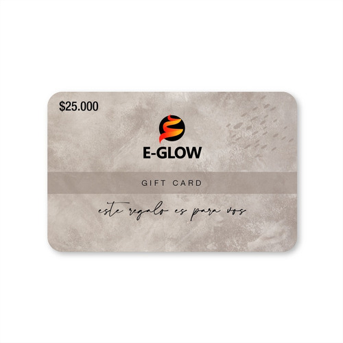 Gift Card Hot Sale $25.000 Kit Regalo P/ Pelo Uñas E-glow