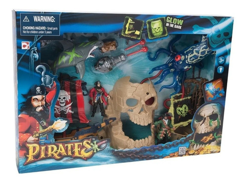Barco Pirata Playset Completo Piratas Accesorios 505281