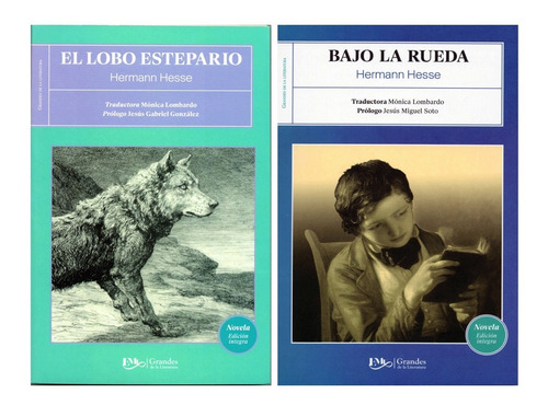 El Lobo Estepario Y Bajo La Rueda Hermann Hesse 2 Libros