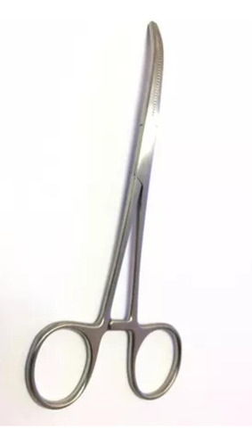 Pinza Americana Curva Para Uso De Enfermeria De 20 Cm