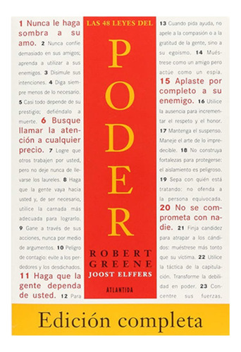 Las 48 Leyes Del Poder ¡gran  Promoción!