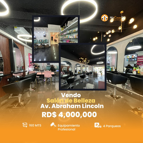 Venta De Salón De Belleza En Avenida Abraham Lincoln 