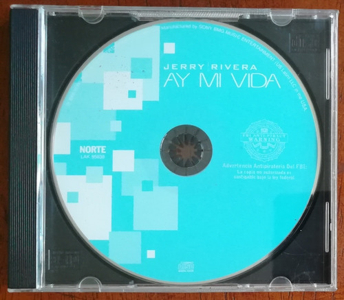 Cd Original - Jerry Rivera, Ay Mi Vida, Car