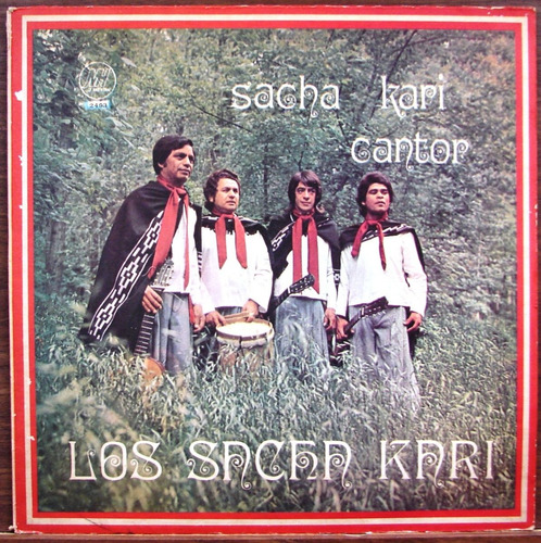 Los Sacha Kari - Sacha Kari Cantor - Lp Promo 1976- Folklore