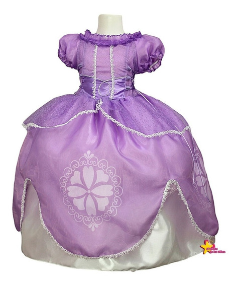 Vestido De Princesa Sofia Para 1 Ano | MercadoLibre 📦