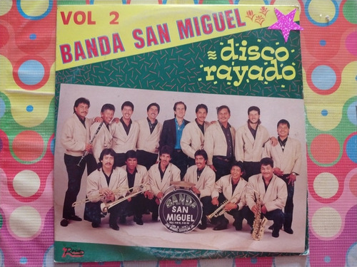 Banda San Miguel Lp Disco Rayado Vol.2 Y