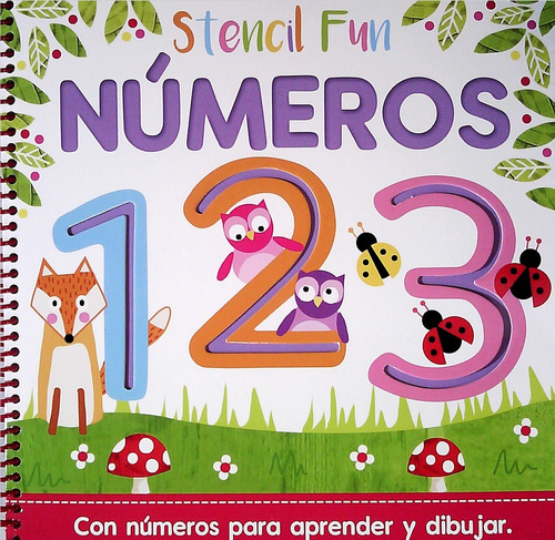 Stencil Fun Numeros - Varios Gussi