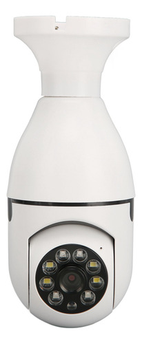 Câmera Sem Fio Bulb Security 1080p Panorâmica De 360 Graus