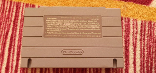 Juego Snes Nintendo The Lion King Original En Caja (Usado)
