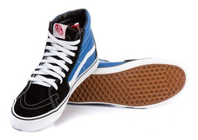 vans cano alto azul