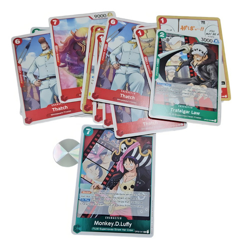100 Cartas One Piece Comunes No Repetidas + 1 Foil