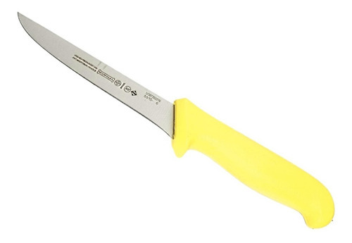 Cuchillo Carnicero Chef Mundial Despostador 5515-6 -amarillo Color Amarillo