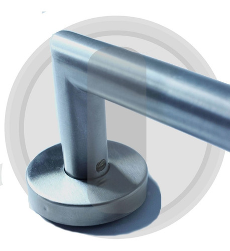 Picaporte Manija Santa Fe Doble Aluminio X 5 Unidades Aluminio