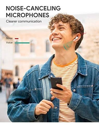 Imagen 3 de 6 de Aukey Auriculares Inalámbricos Verdaderos, Bluetooth 5 Auric