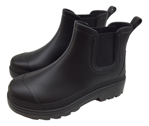 Bota Borcego Lluvia 900 Goma Elastico Niñas Moda