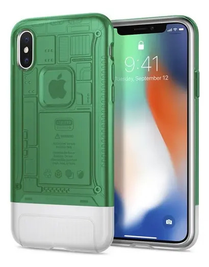 Capa iPhone X Spigen Classic C1 iMac G3 Sage