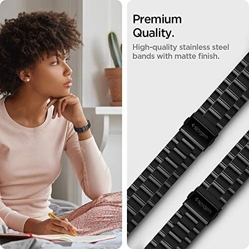 Imagen 6 de 6 de Malla Spigen Modern Fit Galaxy Watch 4/watch 3/watch Active