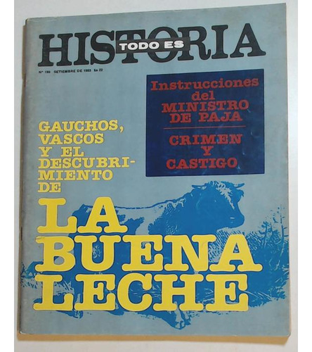 Revista Todo Es Historia 196 Fecha Septiembre 1983