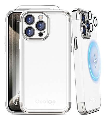 Funda Coolqo Magnetica Para iPhone 15pro Max Comp Magsafe_16