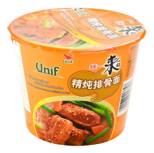 Cup Ramen Sabor Cerdo - Unif - 110 Grs. Origen Oriental