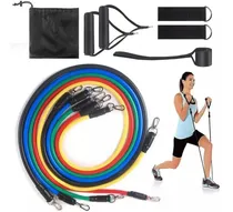 Comprar Set 5 Bandas Elasticas Gancho Ejercicio Cross Fitness