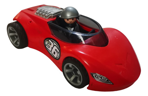 Playmobil 5175 Auto Carrera A Fliccion Piloto Autos Racer 36