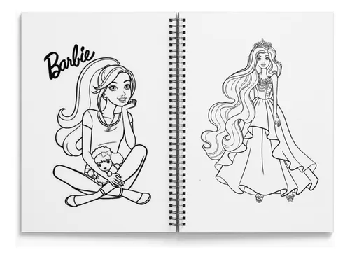 Desenhos para colorir da Barbie que podem ser impressos