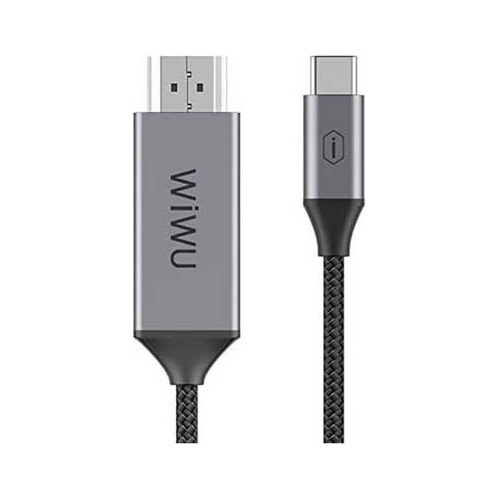 Cable Wiwu X10l Tipo-c A Hdmi 4k 2m Gris