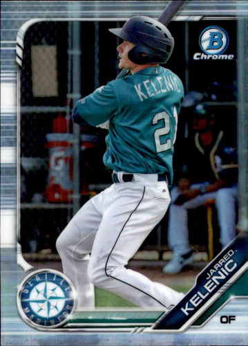 2019 Bowman Chrome Draft Refractor Bdc-2 Jarred Kelenic Rc N